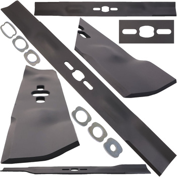 Universal Rassenmähermesser 53cm Klinge für Rassenmäher ⌀10 16 18mm