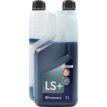 Öl Husqvarna LS+ Zweitakt Öl 1l  2 Stroke Oil / Low Smoke 578037002  Dosierflasche