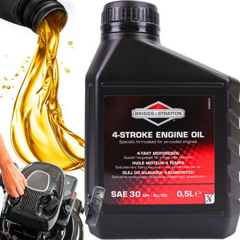 Motoröl für Rasenmäher Briggs&Stratton 0,5L SAE 30W Mineralöl