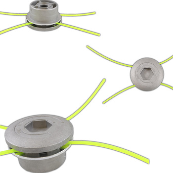 Fadenkopf universell mit Faden für Rassentrimmer, Motorsense