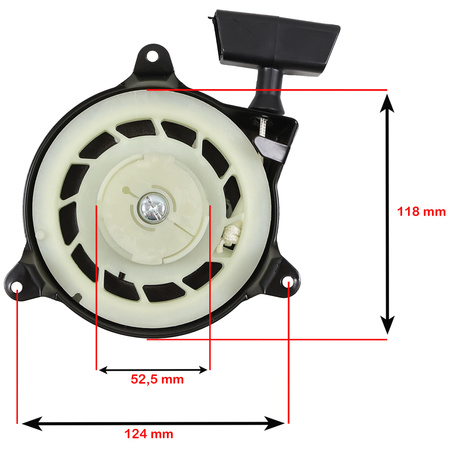 Seilzugstarter für B&S BRIGGS Quattro Classic Sprint 499706 690101 Rassenmäher Starter