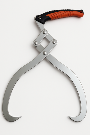 Holzzange 12" Für Rundholz bis Ø 30 cm Handpackzange Handhebezange Holzgreifer