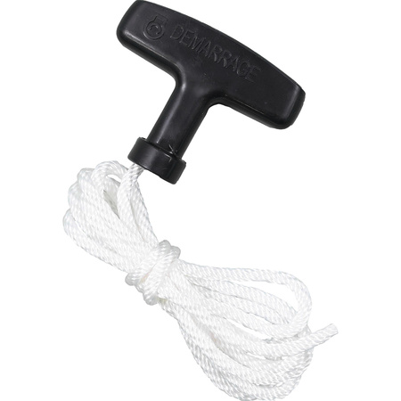 Seilzustarter Seil mit Griff für Rassenmäher Kettesäge Motorsense Aggregate 1,4m 5mm