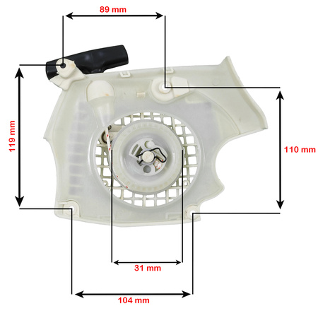 Seilzugstarter für STIHL Motorsäge MS171, MS181, MS211, MS211C, 1139 080 2102