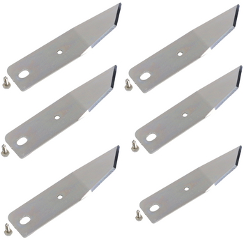 6x10,3cm Klinge für AL-KO BRILL EFCO OLEO MAC SOLO Robolinho 119459 Ersatzmesser