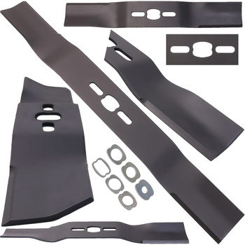 Universal Rassenmähermesser 53cm Klinge für Rassenmäher ⌀10 16 18mm