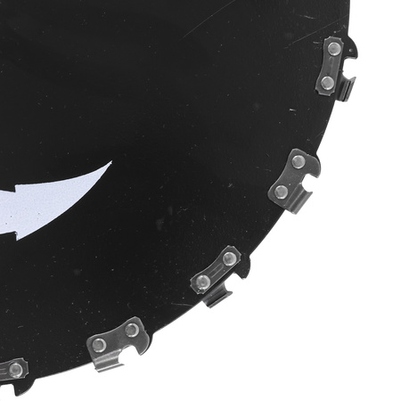 Kettenschneidblatt Ketten Kopf für Mortorsense Schneidkopf 23cm 25,4mm Mähkopf