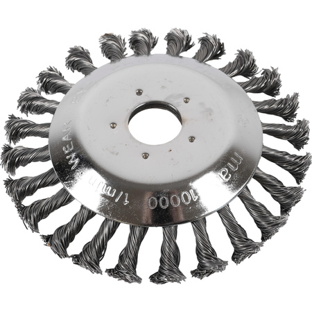 Unkrautbürste – Draht, 6" für Freischneider Motorsense 25,4mm MASTIF MATRIX DEMON