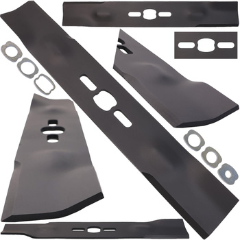 Universal Rassenmähermesser 45cm Klinge für Rassenmäher ⌀10 16 18mm