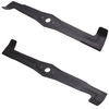 2x 65cm Rasentraktorklingen Satz Etesia Hydro H 124 H124 D DS DX MZ124LX MZ124RX