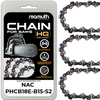 3x Sägekette Kettensäge 20cm 1,1mm 3/8" 33TG für NAC PHCB18E-B15-S2