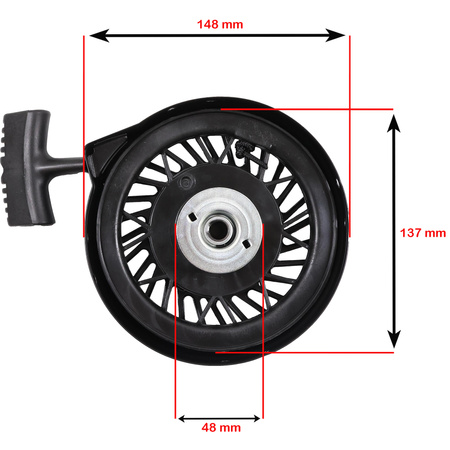 Seilzugstarter für Motor Tecumsech 1421.0056 TC1421.0056 TC14210056 1421.0076
