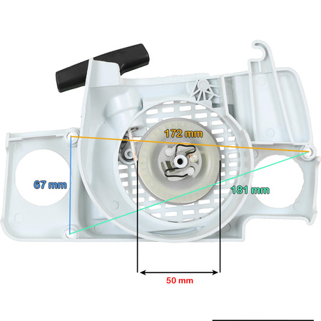 Seilzugstarter für STIHL Motorsäge MS170, MS180, MS190, MS210, MS230, 017, 018 1130-080-2105