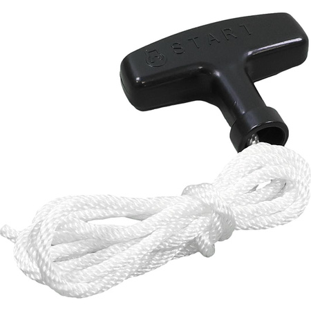 Seilzustarter Seil mit Griff für Rassenmäher Kettesäge Motorsense Aggregate 1,4m 5mm