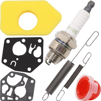 Wartungsset für Rasenmäher Briggs & Stratton – 7-teilig EX1037 Luftfilter Membranen Primer