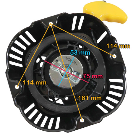 Seilzugstarter  Starter für LONCIN LC165F LC170F Motoren 193500046-T150
