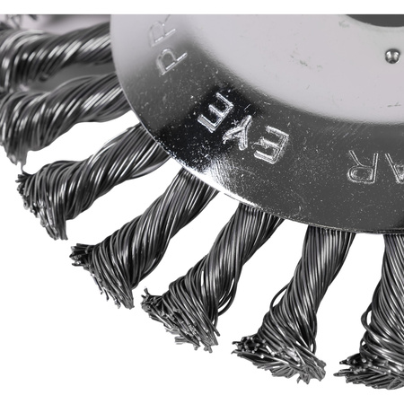 Unkrautbürste – Draht, 6" für Freischneider Motorsense 25,4mm MASTIF MATRIX DEMON