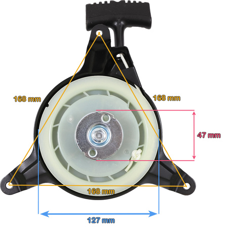 Seilzugstarter für Rasenmäher Sharks SH2750, SH 2750 Handstarter