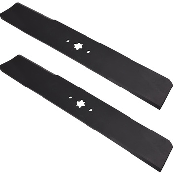 2x 48,5cm (19”) Klingensatz für MTD 115/96B 120/96 125 125H 130 135 155 Messer