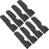 Messer satz 8x 25cm für Gutbrod 76 RTH 12/76 HN 675C 12.5/76 M 500 M510C 11/30