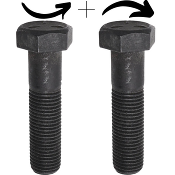 Messer Schraube Links + Rechts 38mm Husqvarna Partner AYP 532165484 532181712