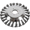 Unkrautbürste – Draht, 6" für Freischneider Motorsense 25,4mm MASTIF MATRIX DEMON