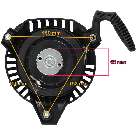 Seilzugstarter für Fuxtec FX - RM 1630, Scheppach MP99 - 42 Rasenmäher Starter